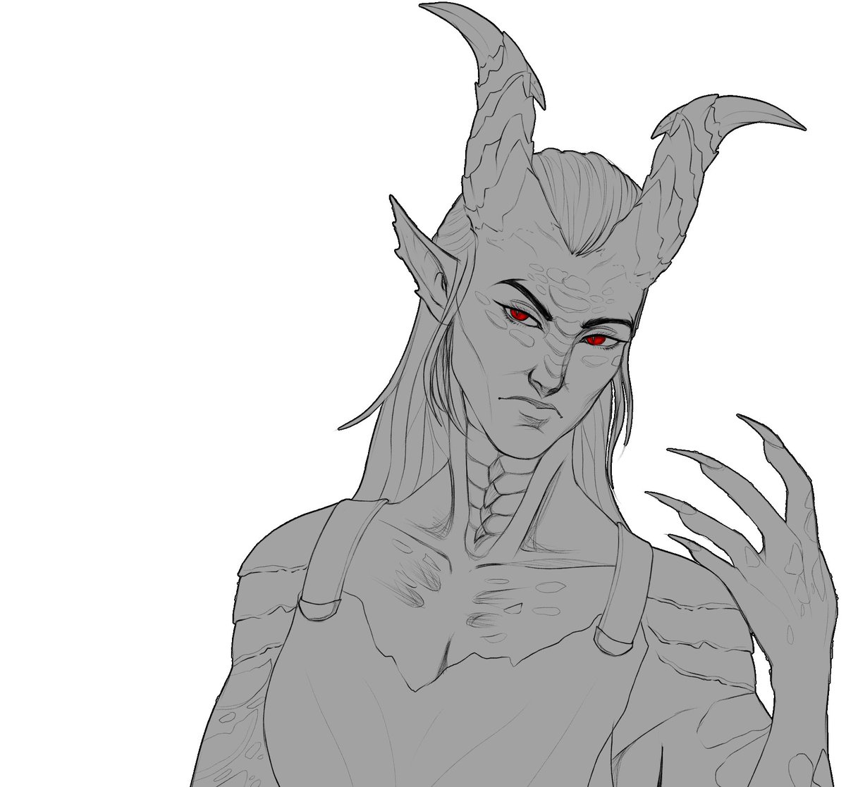 OG_CaptainSalt's tweet image. Zelistraz WIP. Still working on it.