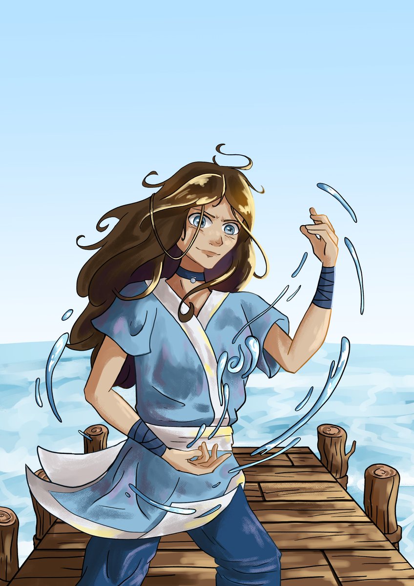 Nylorya_'s tweet photo. Un petit fanart de Katara ✨✨ https://t.co/LXpF72NH6i