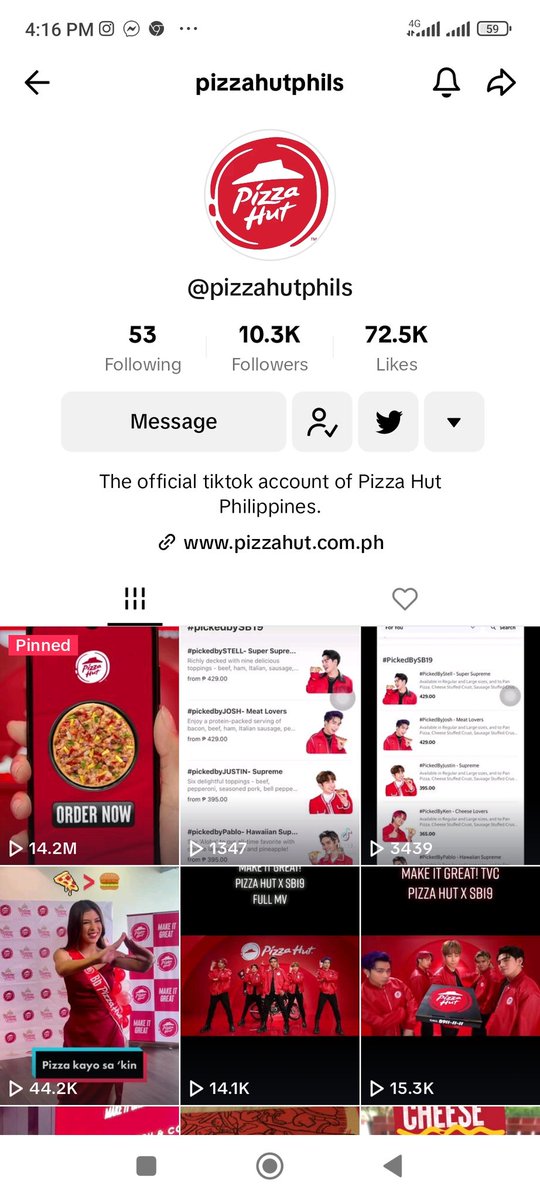 zhaaarm_'s tweet photo. @pizzahutphils Ninang sana palarin na po ako, huhu if ever eto first time kong manalo��👈 labyu ninang sa palaging ayuda!! @pizzahutphils

#SB19PAGTATAG   
#PizzaHutxSB19PAGTATAG 
#MakeItGreat
#PizzaHutPH https://t.co/UBMl36K3uZ
