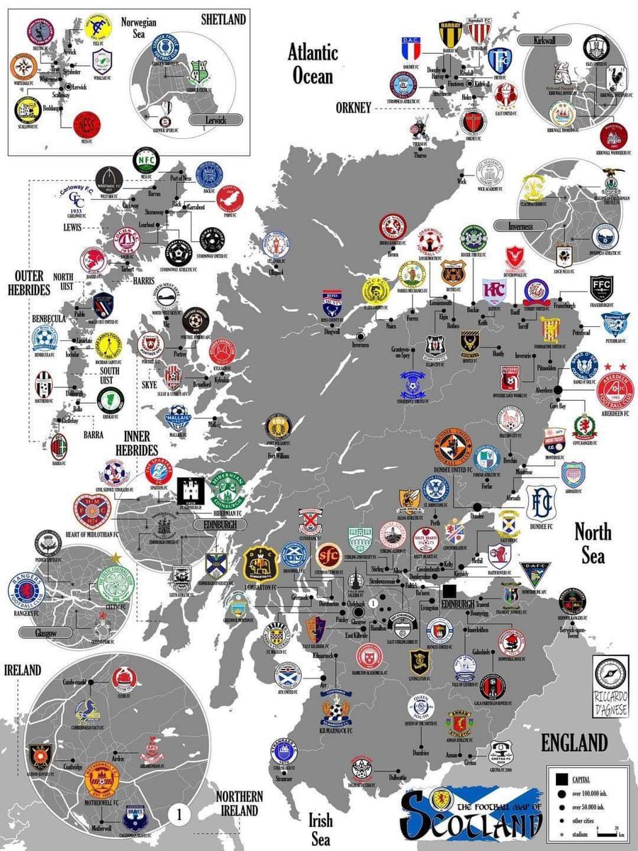 Nicked off pussbook, great Scottish football map.