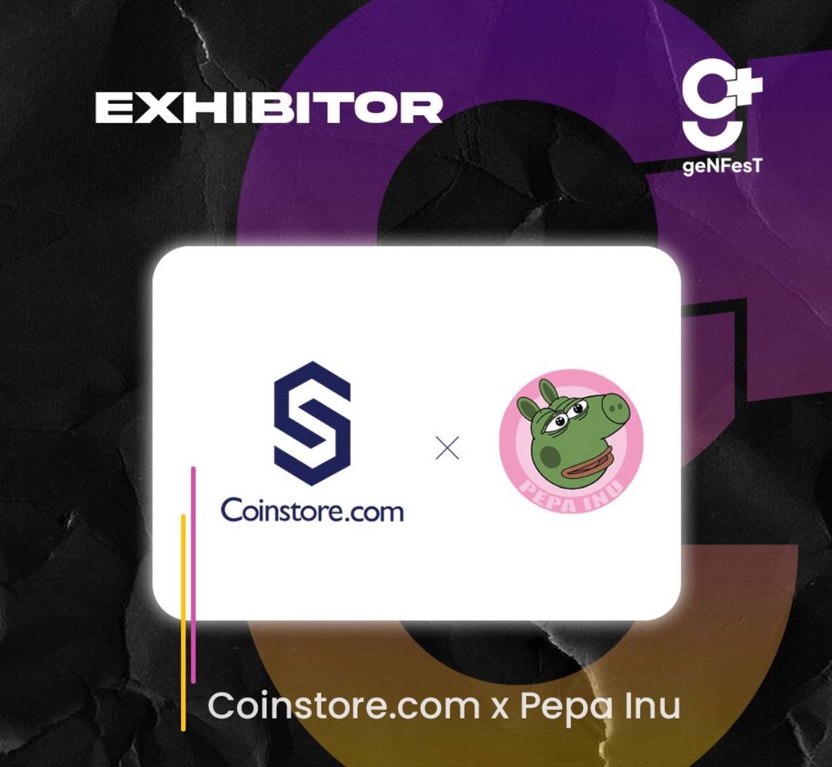We are delighted to share that we have secured a long term strategic partnership with @CoinstoreExc 

What does this mean? 

- Asia tour with events where illuuhh will be representing Pepa Inu

- Listing on coinstore.com exchange soon. 

#memecoin #bnb #crypto