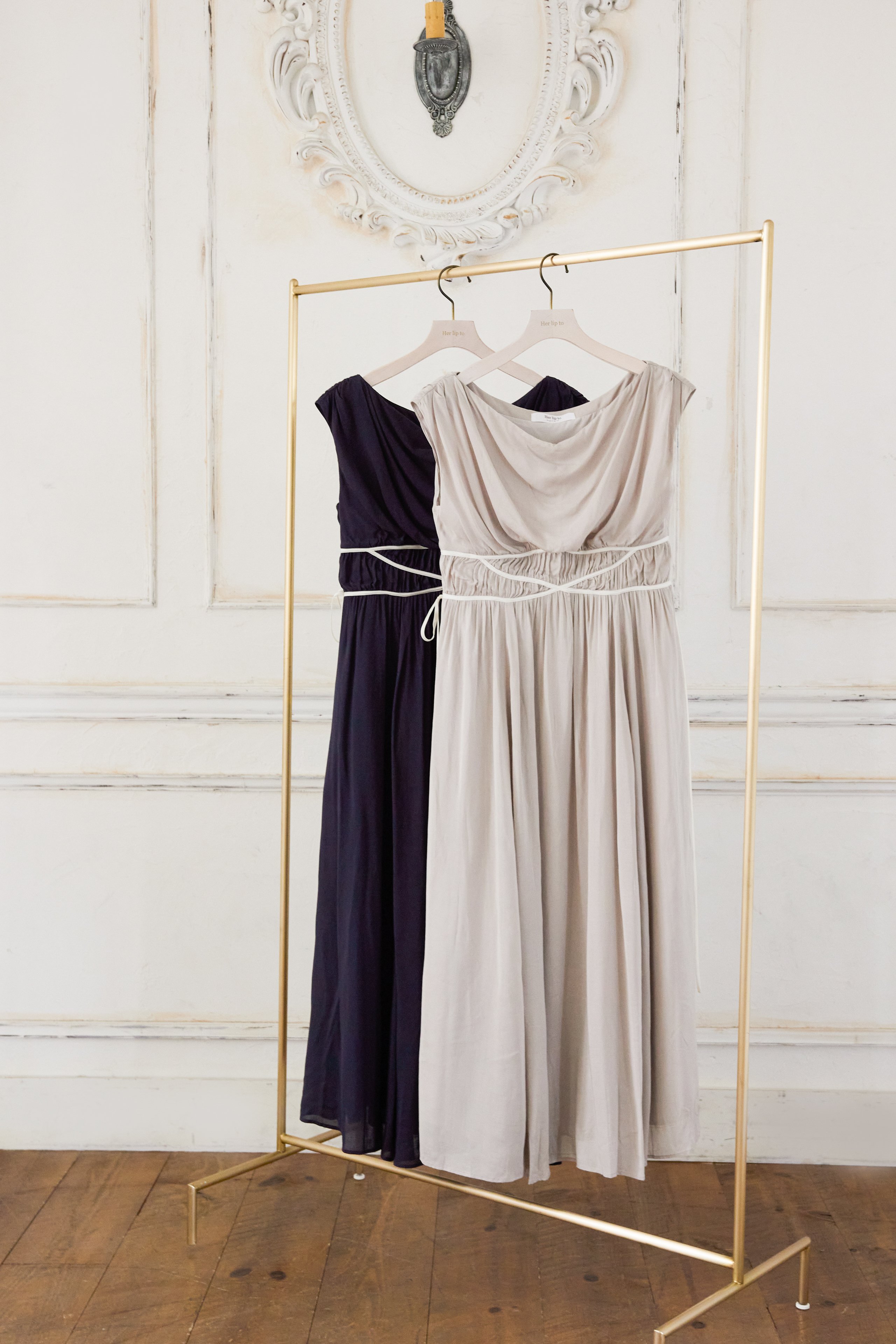 herlipto Valletta Long Dress