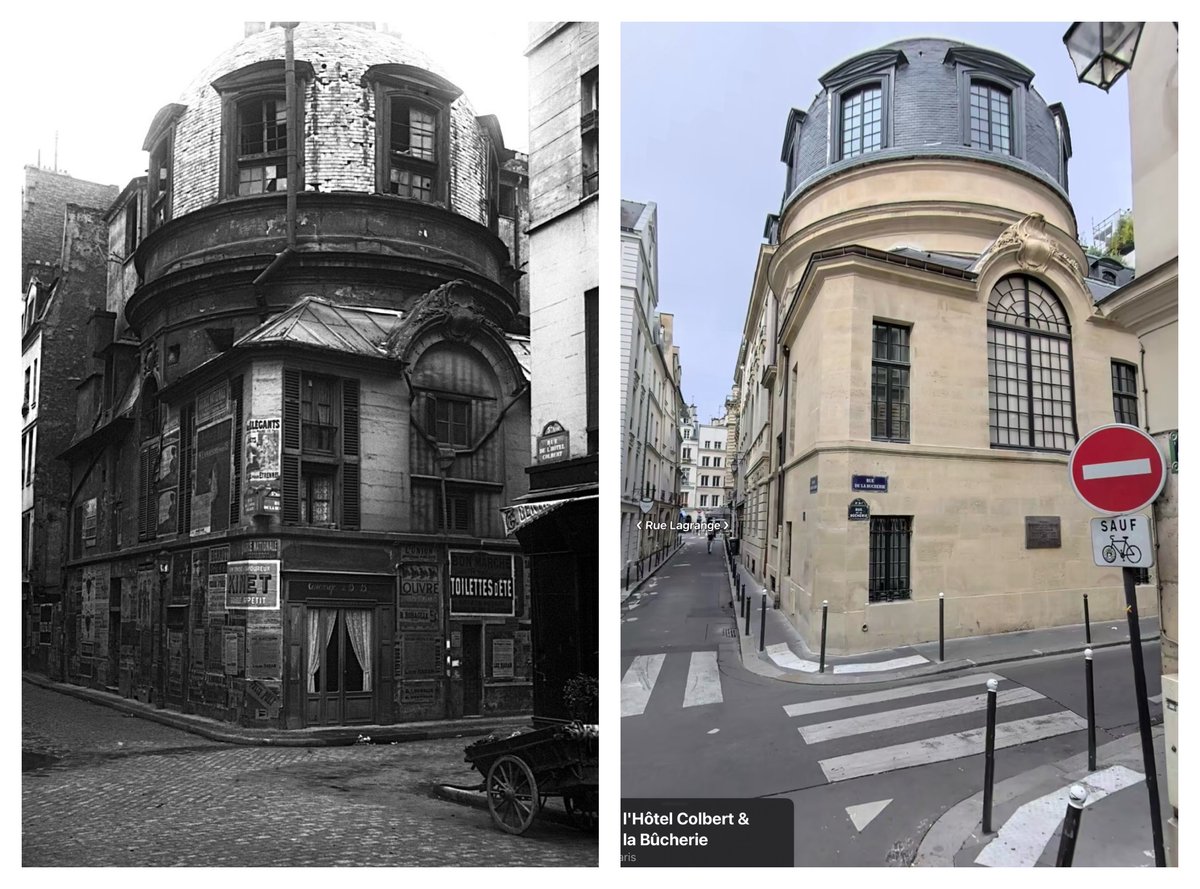 Rue de l’Hotel Colbert, Paris, 1908 and today. Thanks to <a href="/SamuelMartin75/">Samuel Martin</a> for historic image by Agence Rol.

 #Paris #thenandnow #avantapres #voyagerdansletemps #history #histoire #vieuxparis #parisperdu #ruesdeparis #ParisJeTaime #ParisMonamour