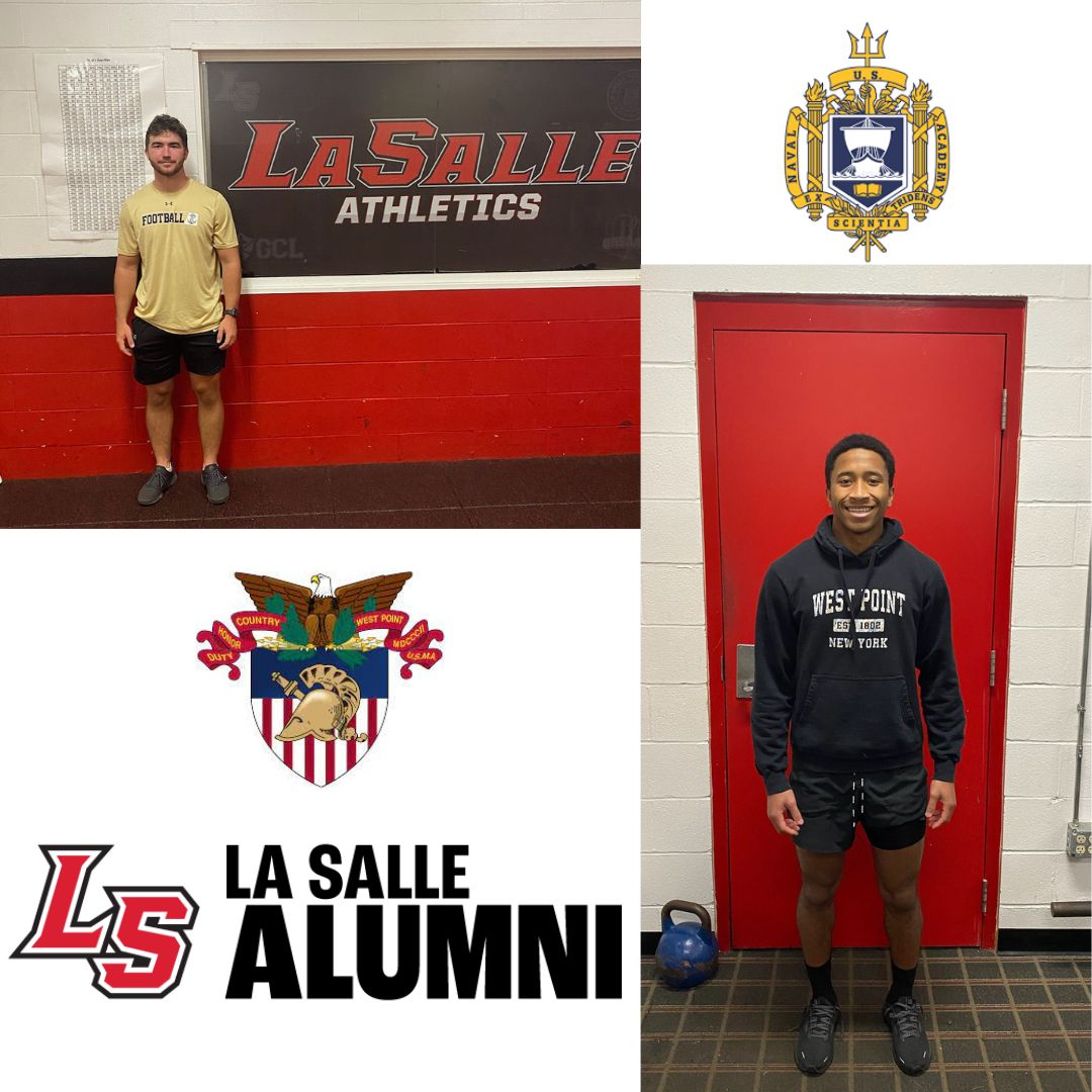 LaSalleAlumni's tweet photo. It was awesome to see two of our LS brothers back on campus to continue to train for their return to their respective military academies.
See the story here:
https://t.co/SRvKfj3aaq
#LancerAlumni
#LancerMilitary
#LRD https://t.co/SKICRDfwxK