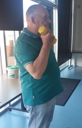 GMEC_SCN's tweet photo. "I have felt tired through the day. I now have more energy to do things." Michael, from Oldham, talks about how pulmonary rehab sessions are helping him. Suffer from breathlessness? Find out more https://t.co/jpvIeeYxk0 #PulmonaryRehabilitationWeek2023 https://t.co/zdESbAM7Bw