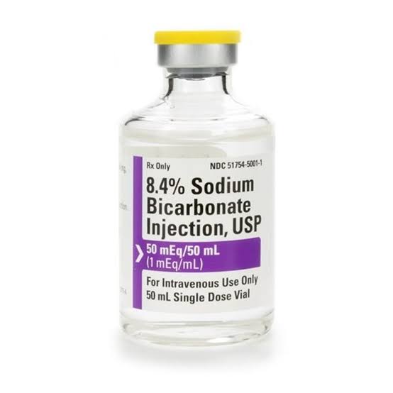 A patient of diabetic ketoacidosis presented in a stupourous state with hypotension. ABG ➡️ pH -7, HCO3 - 9 mEq/L, K-5mmol/L. Along with other measures a decision was made for alkali therapy with IV sodium bicarbonate for severe acidosis. How should the Rx be given?
#MedTwitter