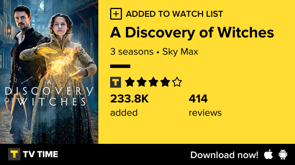 FrancyV84's tweet photo. I've just started following A Discovery of Witches https://t.co/EpZu33XMEQ #tvtime https://t.co/VS5AiwDaeV
