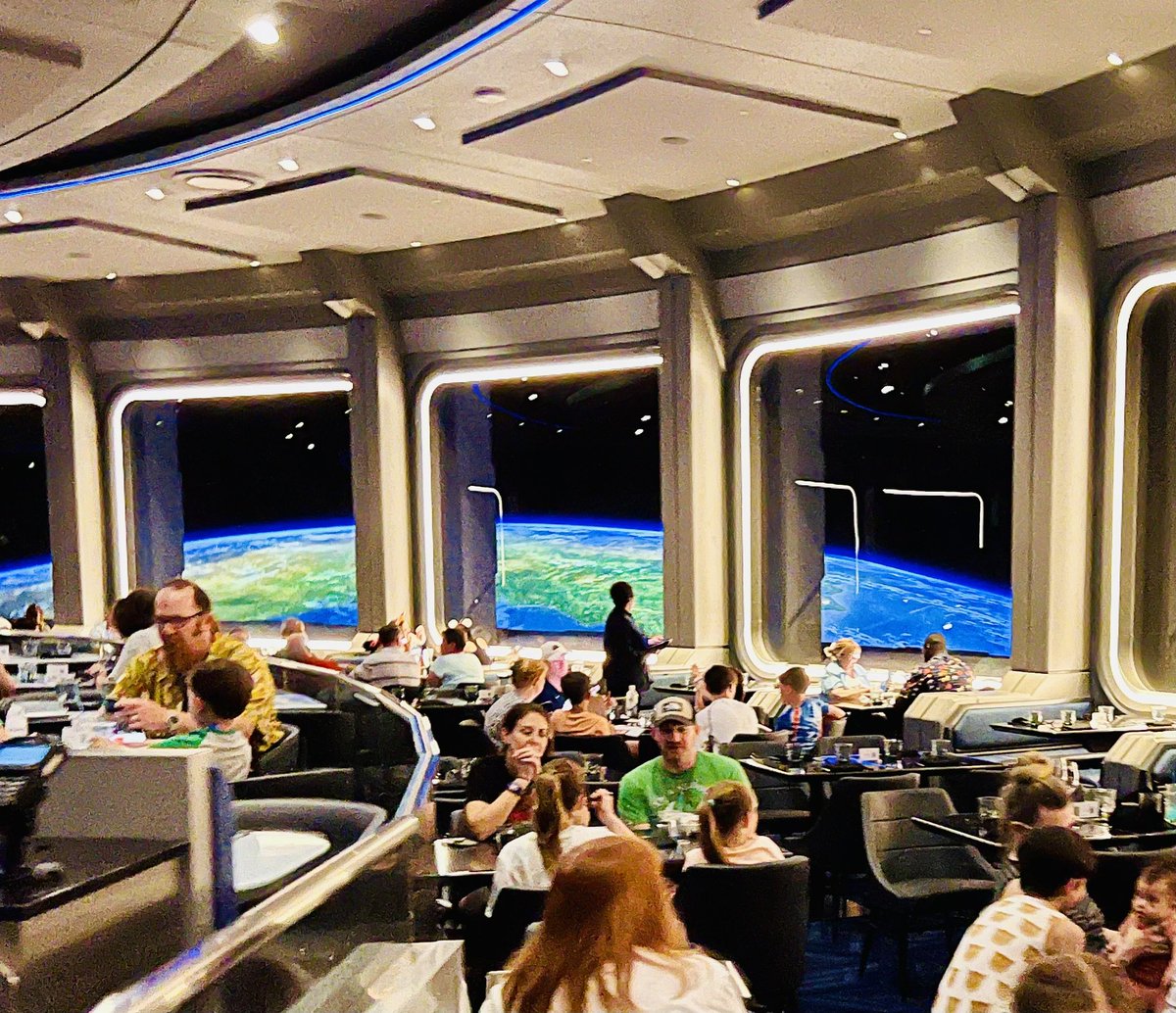 FanAttractions's tweet photo. Space 220 Restaurant @WaltDisneyWorld #epcot is out of this world! 🚀🛰️☄️🪐🌎 #disneydining #disneyrestaurant #disneyfoodie #waltdisneyworld 💫 #disneyworld #disneylife #disneyphotography #disneyparks #disney #wdw #disneyfan #disneyaddict #disney100 #DisneyMagicMoments https://t.co/snYEX7VOSW