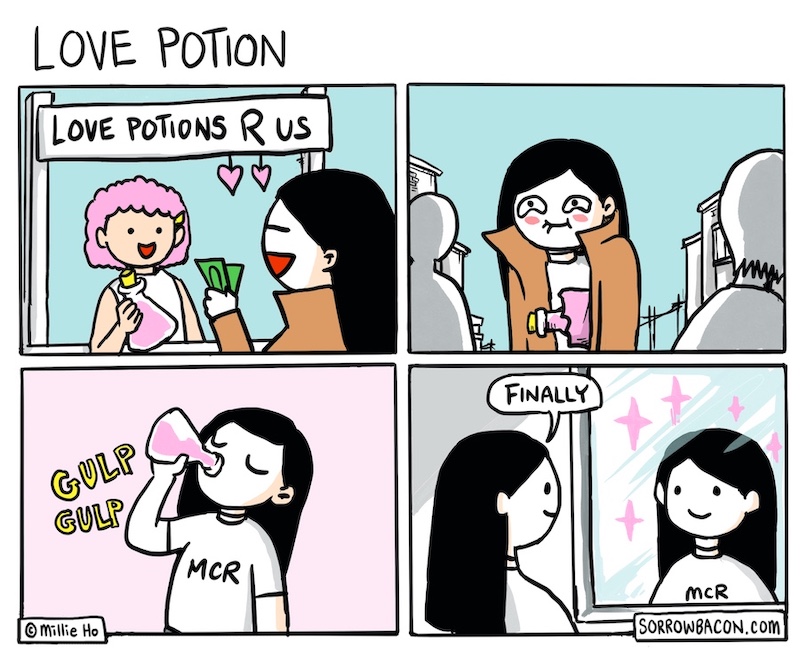 sorrowbacon's tweet photo. Love Potion: https://t.co/PR44CvuIt0

#comics https://t.co/6omtG3g5Bc