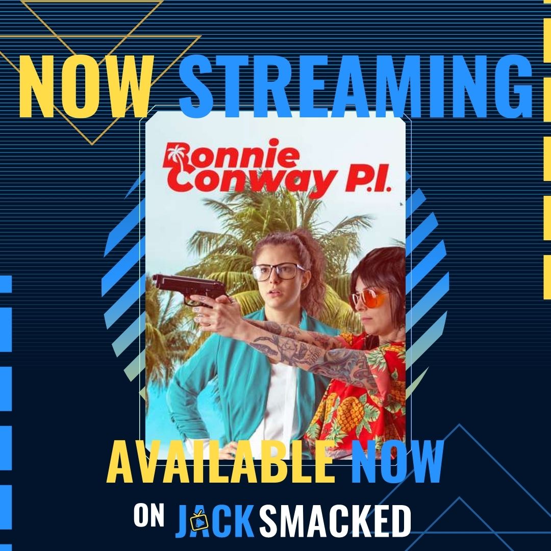 JacksmackedTV's tweet photo. It's 1983, and Bonnie Conway is a private investigator who doesn't play by the rules. Together, with her by-the-book assistant, Rachel Quinn, they are on a mission to save the President's son from Russian villain, Vladka Nazarova.
#jacksmacked #nowstreaming #playingnow https://t.co/LjVCTBSd2X