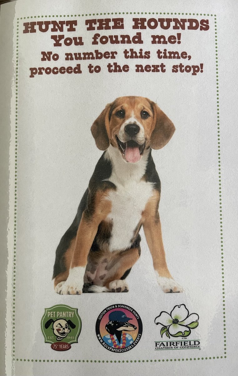 RPScustomevents's tweet photo. Hunt the Hounds on Saturday, a drivable FREE scavenger Hunt @fairfieldchambr Register to receive the map, studio sessions to be won. https://t.co/rLwe5ohkUd
Fairfield Dog Days on Sunday 'Sniff the Stalls' more prizes to be won https://t.co/PDA4ldAZMD #fairfieldct #dogfriendly https://t.co/Q0I7Q7UXKi