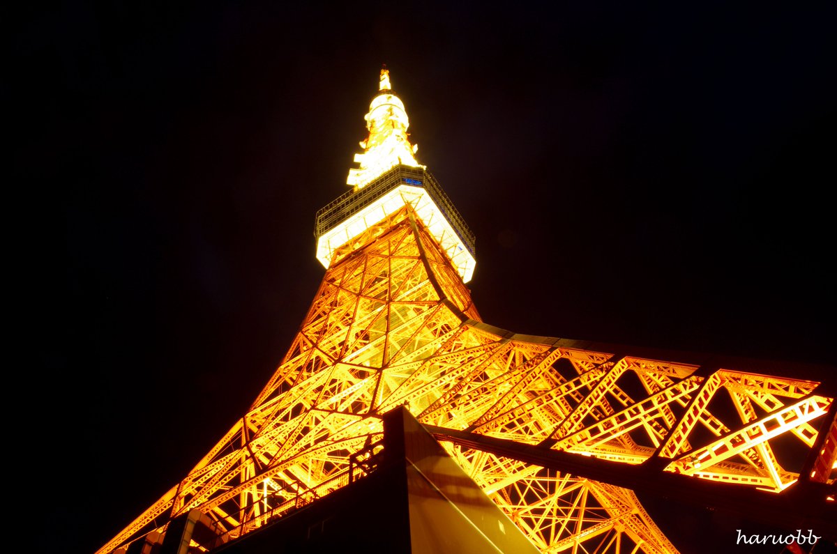 お疲れ様でした。 夜景の景色を見れば、 また、安らぐことでゆっくりできる。 東京タワーの景色は、昭和から ずっと続いている風景 今も、なお、綺麗に輝き 私の目に飛び込んでくる。 その鉄骨の美しさが時代を超えて 立ち続ける塔の偉大さに感動してしまう