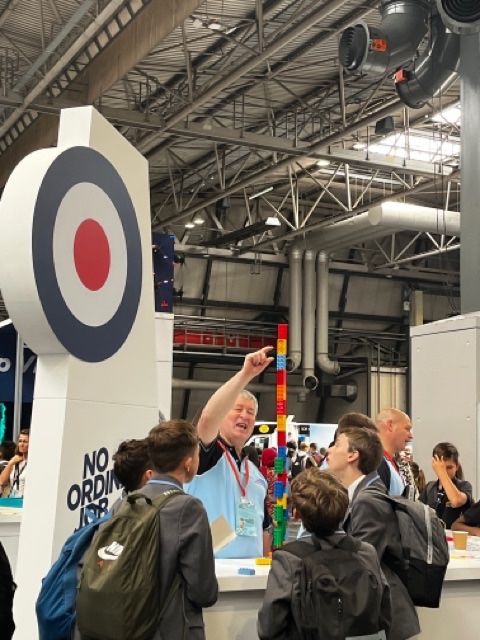 ComdtCranwell's tweet photo. With the @RAFYouthEngage team today at the Big Bang in Birmingham NEC. A huge thank you to all of the @RoyalAirForce @STEMAmbassadors who have engaged with over 30k children in the last three days. #NoOrdinaryJob https://t.co/mpJt3bL3jj