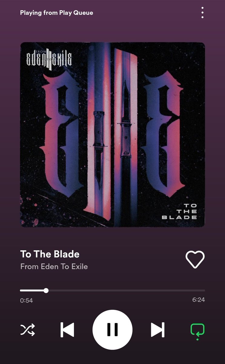 Bumping that new <a href="/FROMEDENTOEXILE/">FROM EDEN TO EXILE</a> track - this is really good shit @Runnosh64