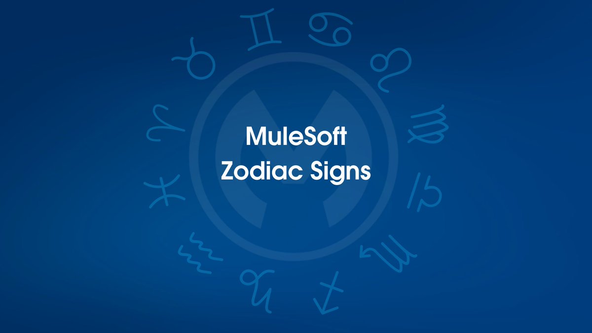 Which MuleSoft tool has the stars aligned with your zodiac sign? 🔮