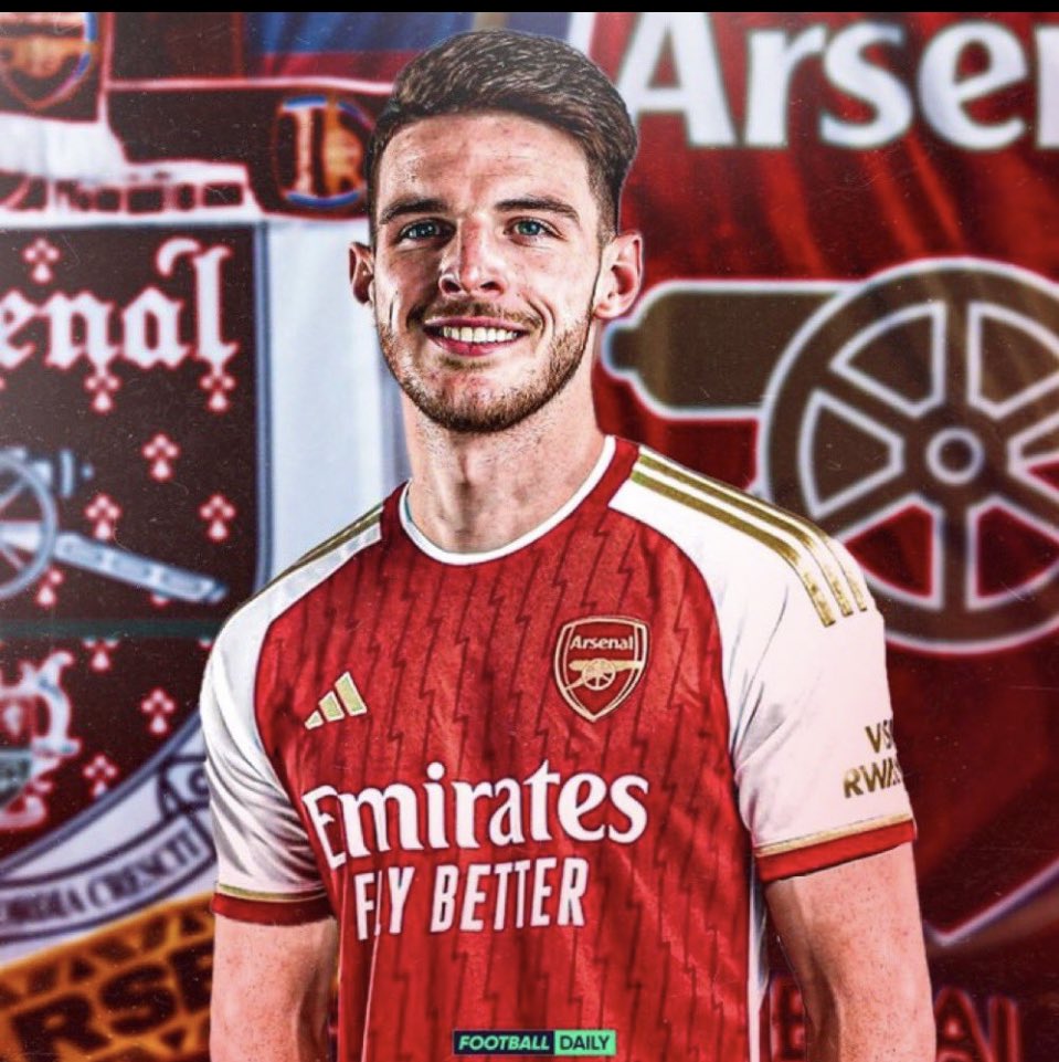 Here we go. Declan rice to arsenal💯