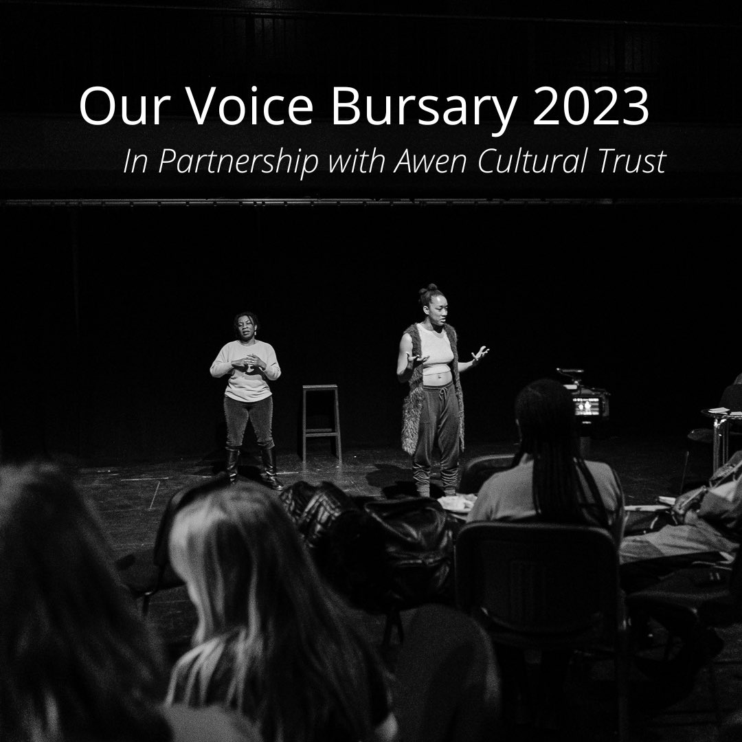 Are you a Wales-based creative of the Global Majority? Our friends @krystalslowe and @awen_wales have a great opportunity for you! The Our Voice Bursary 2023, will provide you with a year's support &amp; mentorship. krystalslowe.com/2023-our-voice…