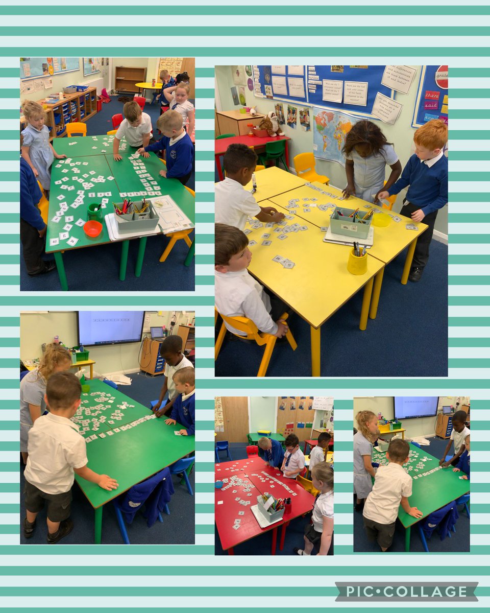 Year 1 Sycamore have been ordering numbers this week in maths. They have been ordering in different ways, from largest to smallest and smallest to largest. They have had the opportunity to do this independently and in groups demonstrating excellent team work