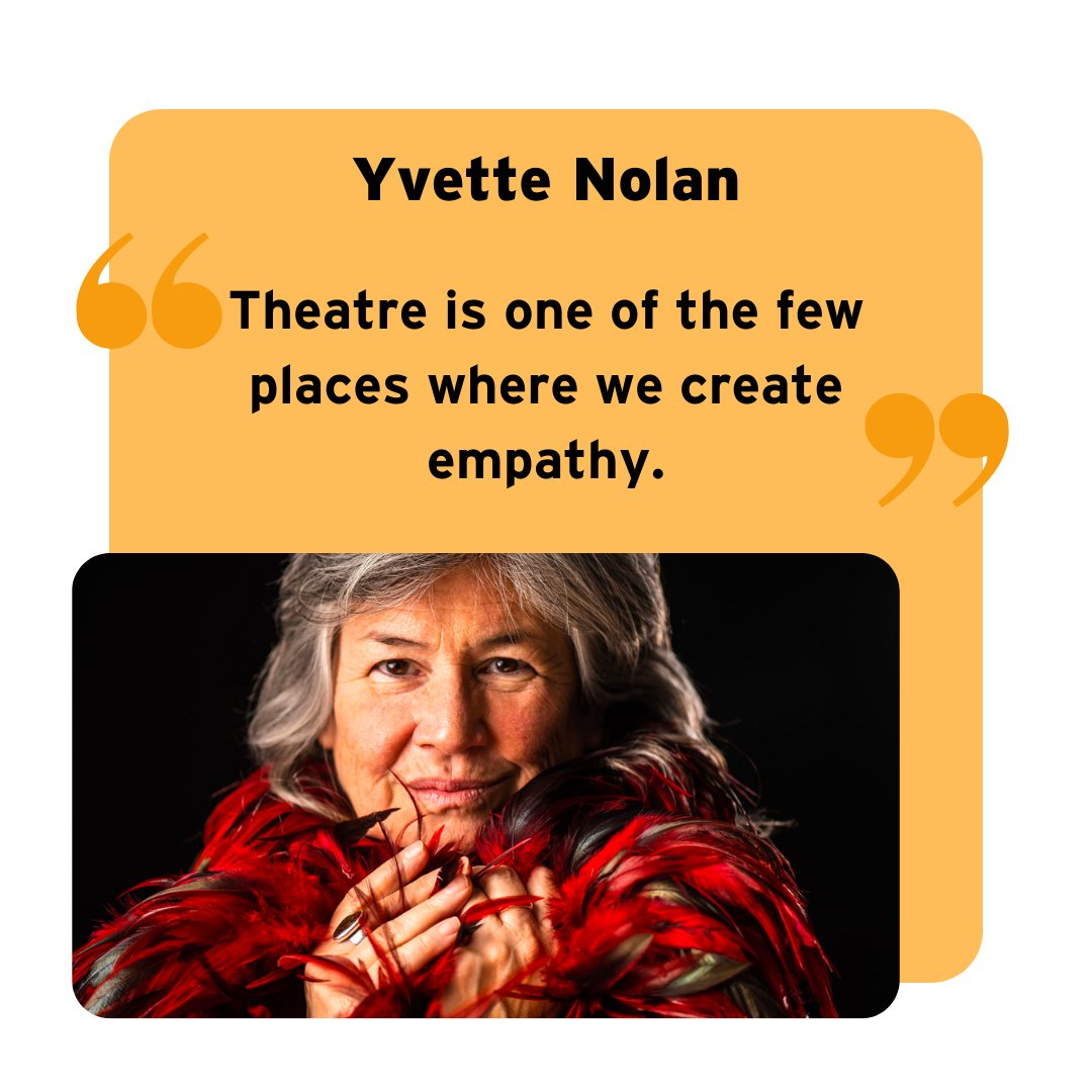 ShawTheatre's tweet image. Yvette Nolan was born in 1961 in Prince Albert, Saskatchewan, to an Algonquin mother and an Irish father. Playwright, dramaturg, director and educator, Nolan was a writer-in-residence at several universities, the National Arts Centre in Ottawa and the Saskatoon Public Library.