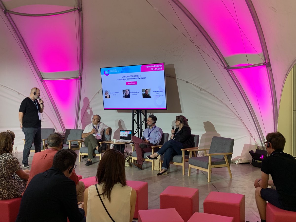 🩺La bioproduction : un domaine en constante évolution
Avec #EASE <a href="/TransgeneSA/">Transgene</a> #ilonov

#Therapies #TransformationMédicale #santé