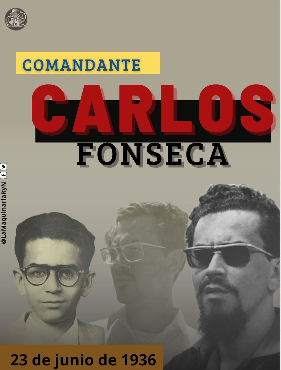 Nicaragua 🇳🇮 entera te grita Presente ✊🏼🔴⚫

#CdteCarlosVamosAdelante 

Honor y Gloria en el 87 aniversario de su natalicio al padre de la Revolución Sandinista