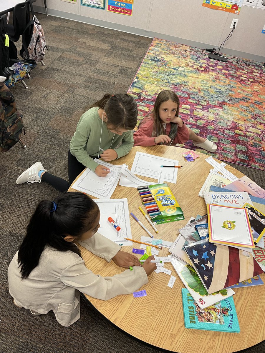 PrimarilyMedia's tweet photo. Small groups for @letterland support at @WHE_Whiskers Read to Achieve camp. Research supports small group lessons ⬆️ Ss learning. ⭐️ #NCReadLeadSucceed #rtareadingcamp #CanCoSchools #SummerReading #Summerlearning #ReadtoAchieve #Letterland https://t.co/IIPBU8P4qi