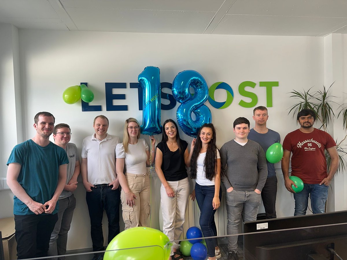 We are so proud to be celebrating LetsHost's 18-year anniversary!📷
It has been 18 years of dedication, learning and evolution with our incredible team and we have loved every moment of it!
Thank you to all of our customers who helped shape our company into who we are today 📷