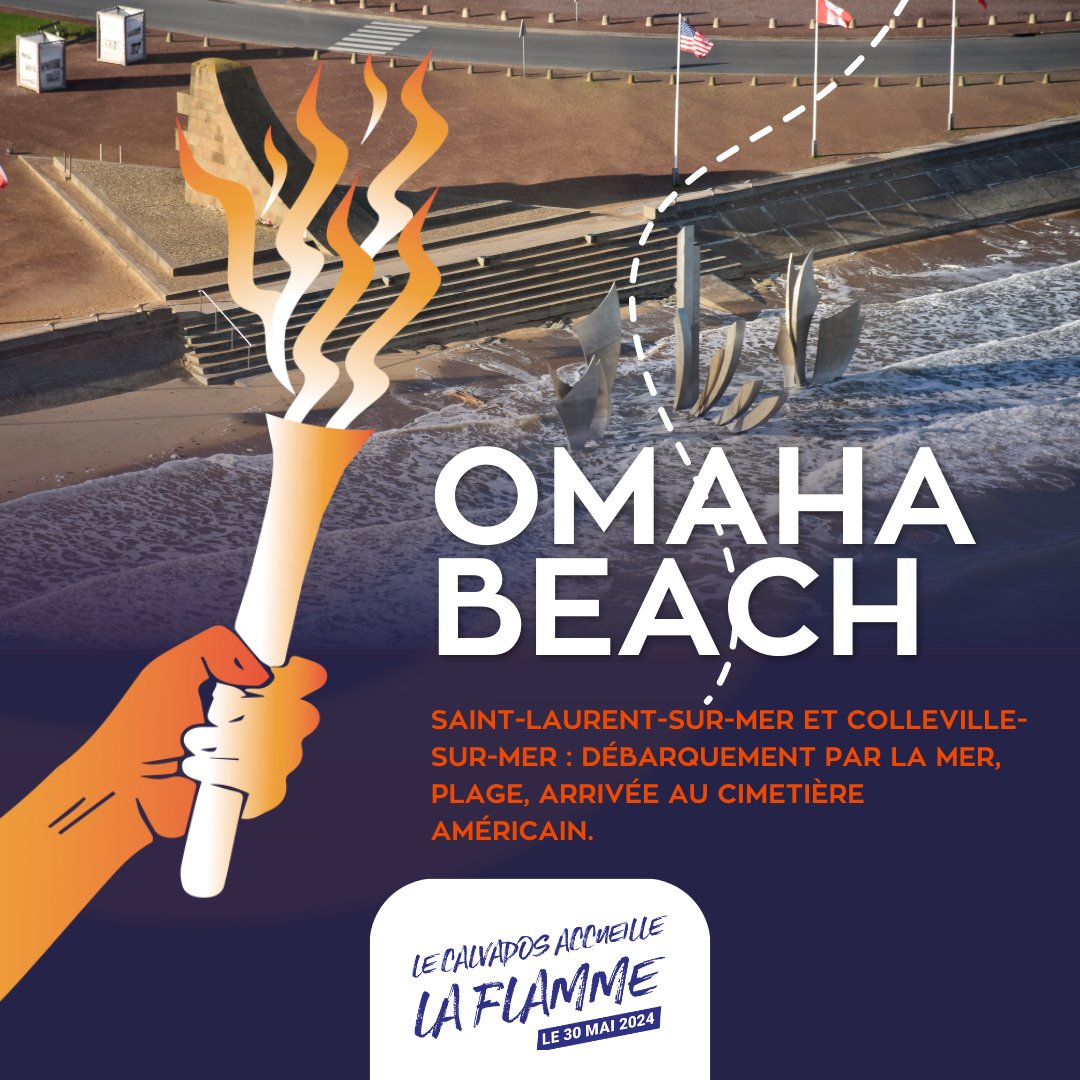 🔥 Omaha Beach 🔥 #Paris2024 #Calvados