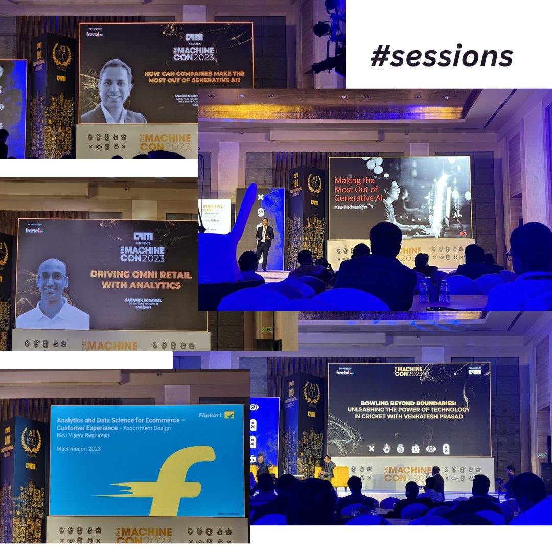 cloudanalogy's tweet image. What an exhilarating day at #MachineCon2023! Still buzzing with excitement from the incredible sessions and thought-provoking discussions. Can&apos;t wait to implement what we&apos;ve learned.
A fantastic time spent at #MachineCon!