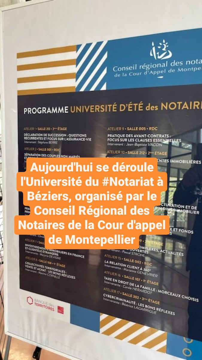 Inafon's tweet photo. L'équipe @Inafon est présent depuis ce matin à l'Université du #Notariat, organisé par le @CRNotaires_Mtp. Cet événement permet de regrouper +600 #notaires et collaborateurs sur les 17 ateliers proposés par l'INAFON. https://t.co/NiQeZR5FSi