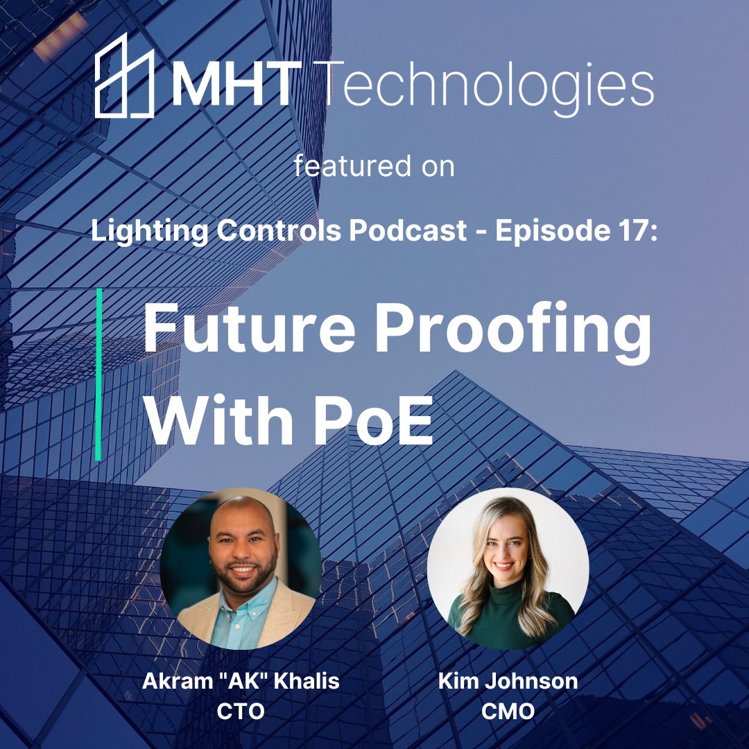 Flashback Friday: In March, our CTO AK and CMO Kim were featured on The Lighting Controls Podcast to discuss the future of PoE lighting technology.

#flashbackfriday #podcast #smartbuildings #poe #lightingcontrols #technology #future

lightingcontrolspodcast.com/episodes/17-fu…
