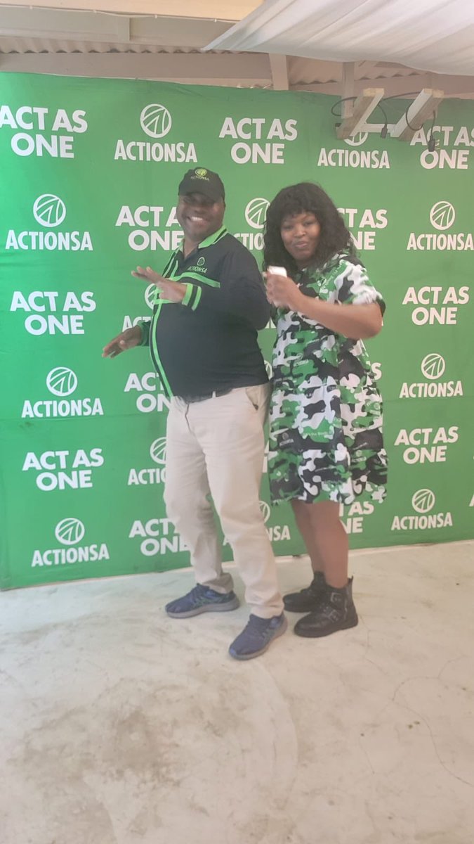 ActionSA demands accountability from its leadership and we were reporting on our regional and provincial performance. We are also a party that is excited about the impact we will have in the 2024 elections, this enthusiasm just cannot be contained ⁦<a href="/HermanMashaba/">Herman Mashaba</a>⁩