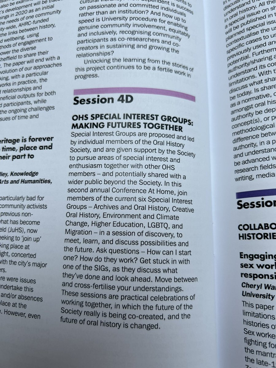 OHS_LGBT's tweet image. We’re have a great time at the #OHS50 Oral History Society conference at NTU in Nottingham. We’re looking forward to being part of the Special Interest Groups session later today