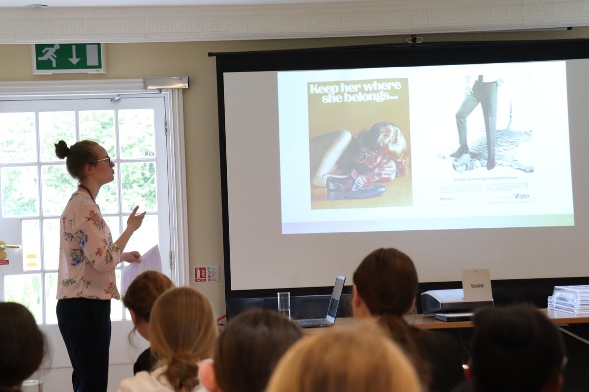 PipersSenior's tweet image. Our Lunchtime Lecture series concluded this term with a presentation from a #PipersSixthForm student to her #PipersSenior peers about Sexism in Advertising. For which there will also be a feature in the upcoming edition of Aquila - released on Speech Day. #PipersInspire