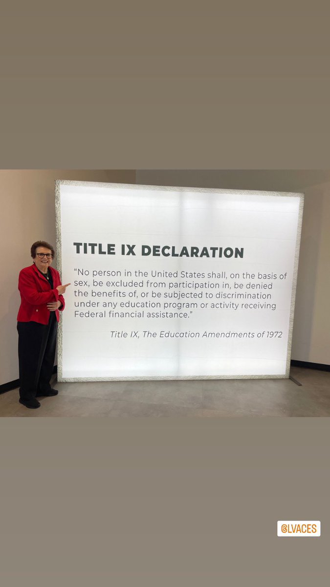 51 years ago today, the 37 words of Title IX changed history for girls & women in the U.S. Each of us must respect and protect the tenets of Title IX. It represents one very important way to build more inclusive spaces for the next generation. Here's to continued progress!