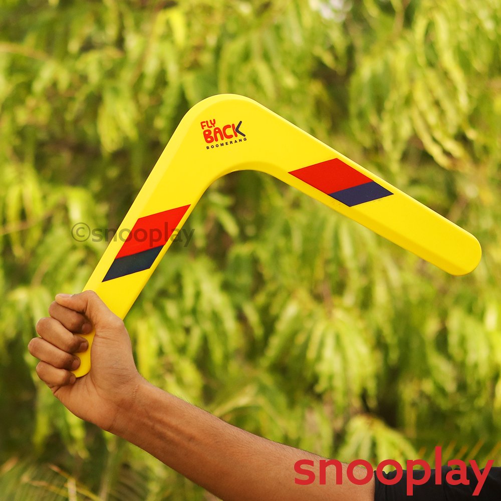 Flyback Boomerang! A fun outdoor activity. This is suitable for children above the age of 5 years.

Shop Here : snooplay.in/products/flyba…

#boomerang #flyback #activity #outdoor #outdooractivity #activeplay #snooplay