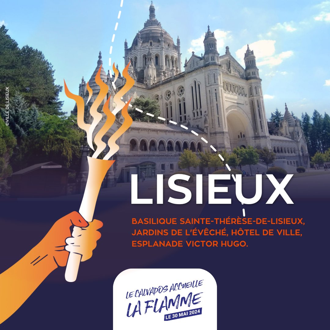 @IsignyOmaha @CDOS_Calvados @Paris2024 🔥 Lisieux 🔥 #Paris2024 #Calvados