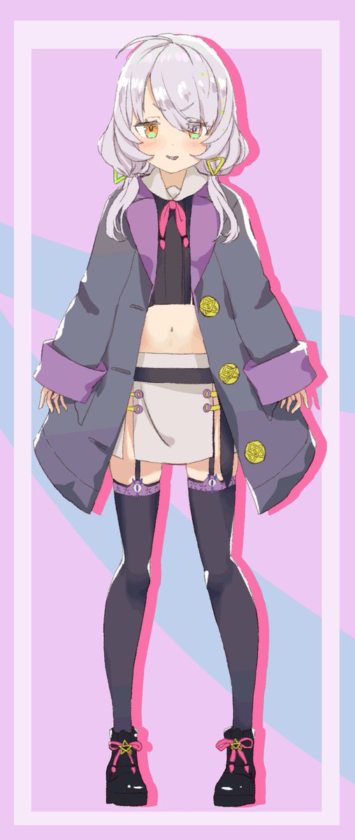 「#紫咲シオン新衣装予想」|Babinch- @お仕事募集中のイラスト