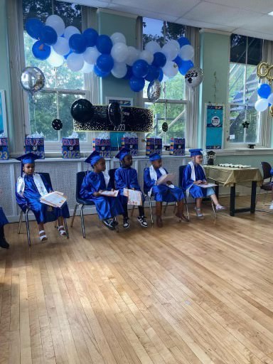 Tiny tots, big dreams! 🎓✨ Our adorable Pre-K graduates are ready to take on the world, one step at a time. Congratulations to these little stars on their first milestone! 🌟🎉 #PreKGraduation #FutureLeaders #DreamBig