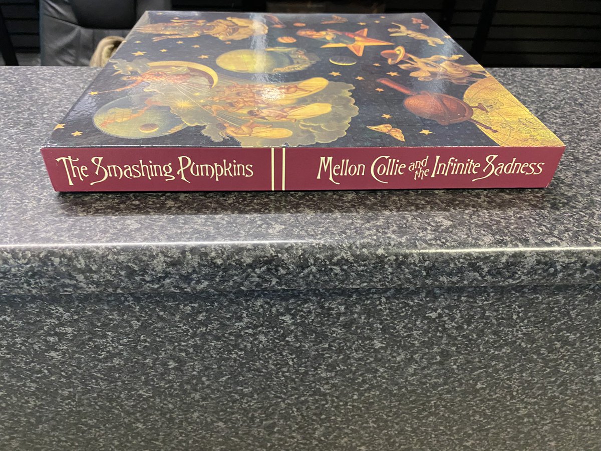 In store now - The Smashing Pumpkin Mellon Collie and the Infinity Sadness Boxset.