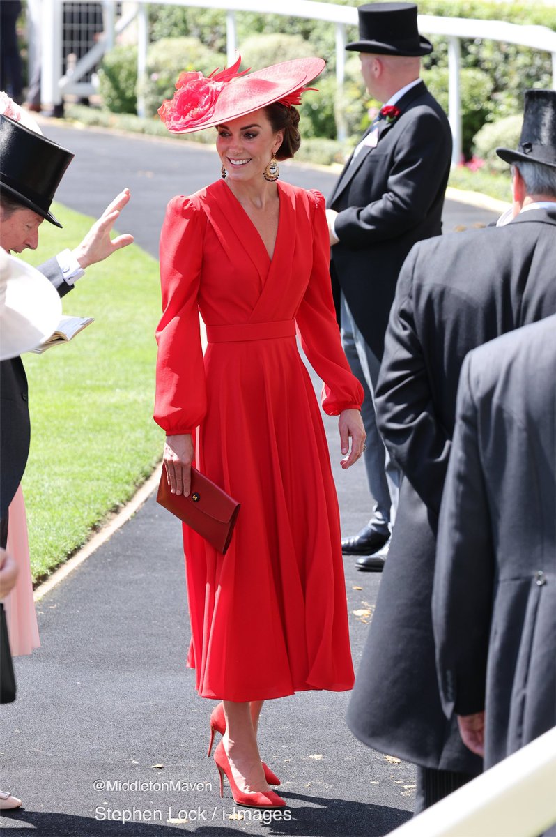 The Princess of Wales attends #RoyalAscot