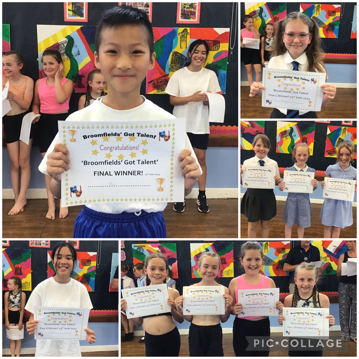 BroomfieldsJnr's tweet photo. Broomfields Got Talent was amazing today! The finalists from each year group performed for the school and their parents. It was an super event, well done all! #broomfieldsmusic #broomfieldsart https://t.co/4MhtdA7rBu