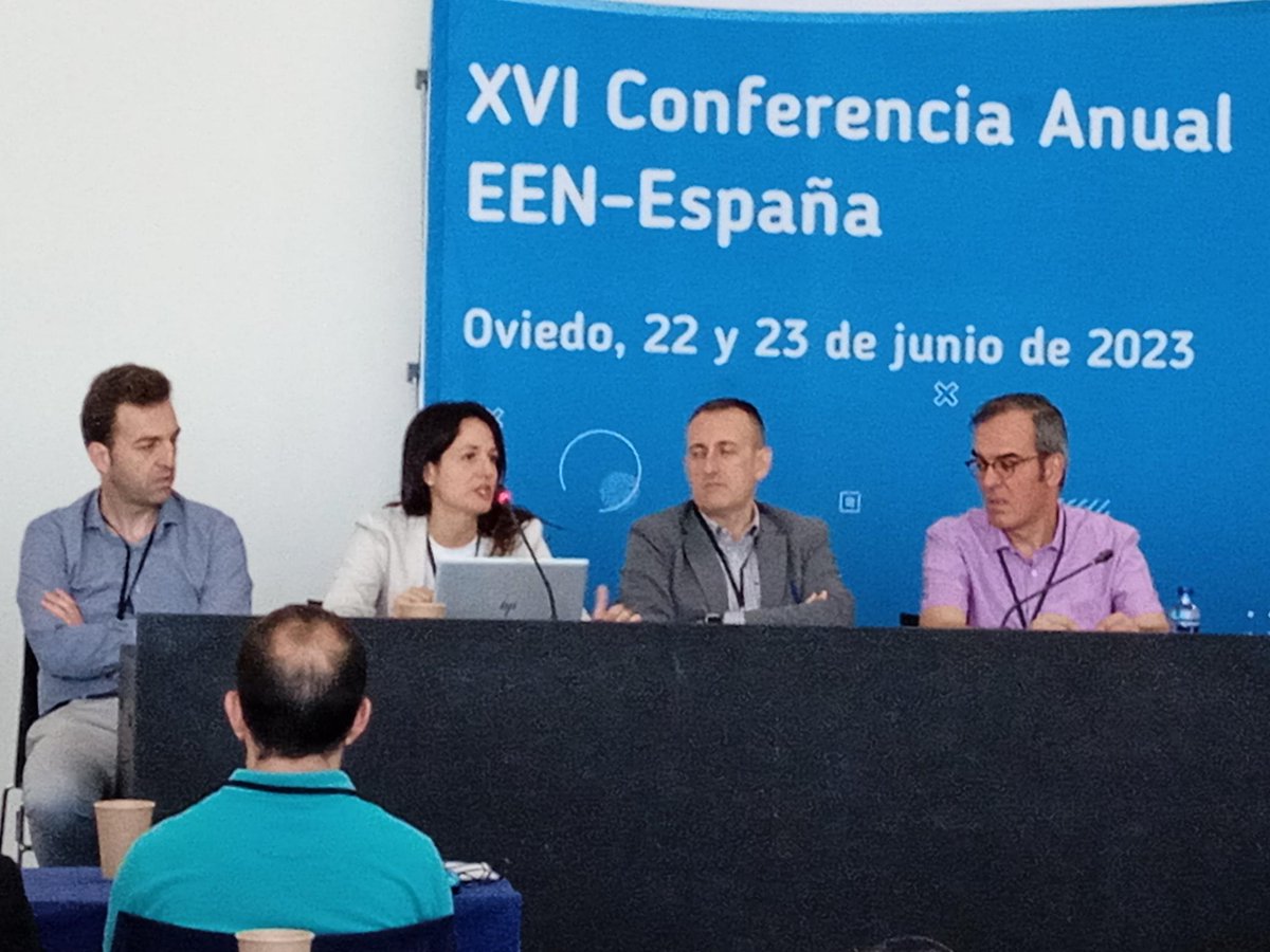 eencat's tweet photo. Aquests dies des de l'EEN Catalunya hem estat a la conferència Nacional espanyola de l'@EEN_EU a Oviedo 📍🇪🇺

Ens hem pogut retrobar amb els companys de la xarxa i poder debatre i compartir experiències per seguir donant suport a la #pime💪

#EENCanHelp https://t.co/aNXkutEAvj