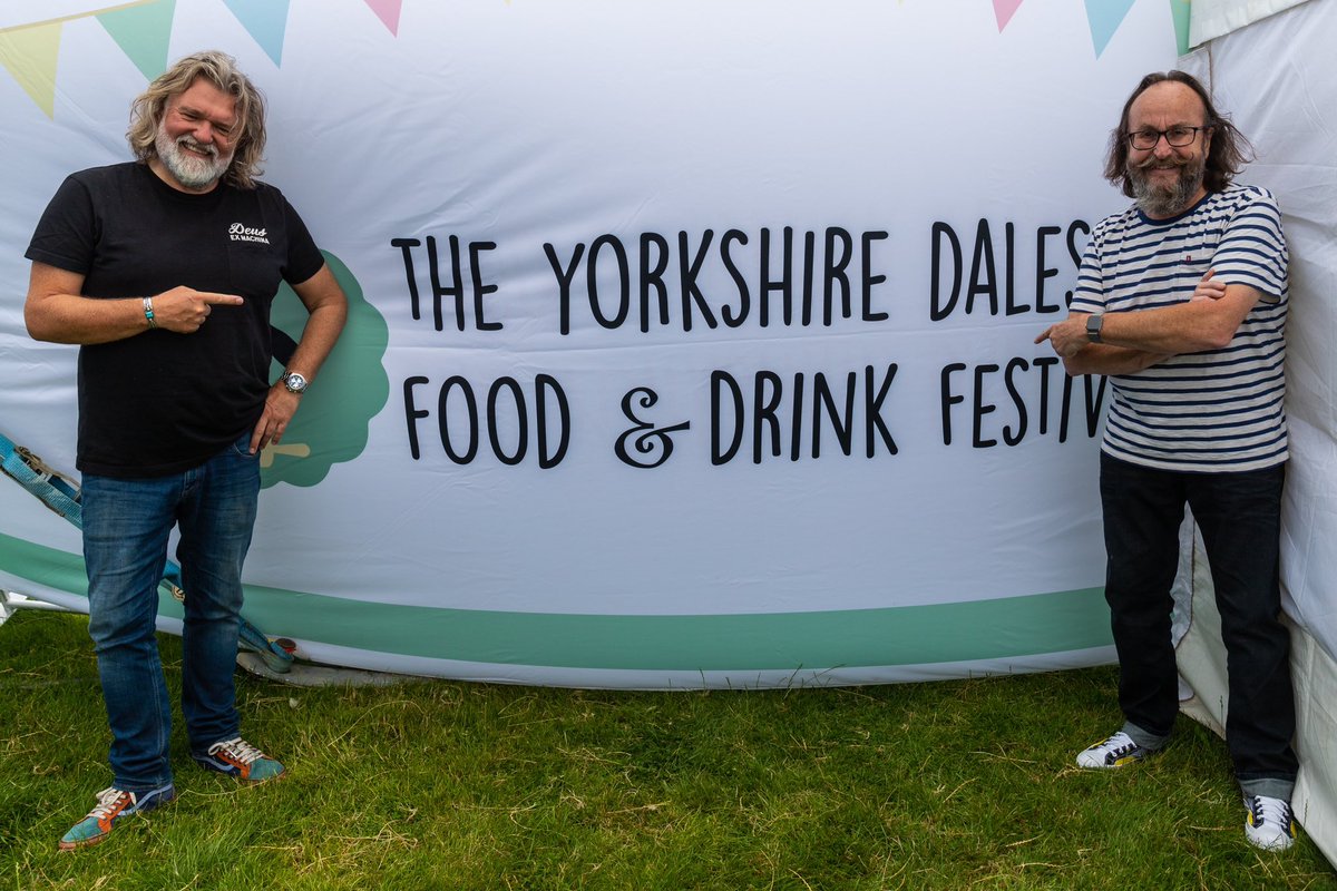 We’re on countdown to the <a href="/YorksDalesFest/">Yorkshire Dales Food & Drink Festival</a> which kicks off in all its spectacular glory on Friday 21st July. 

This morning we had the pleasure of chatting to Si and Dave from the <a href="/HairyBikers/">Hairy Bikers</a> as they did a wonderfully enthusiastic interview to support the event. Who’s coming?