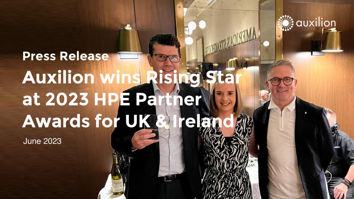 We were delighted to be named Hewlett Packard Enterprises Rising Start of the Year for Ireland and the UK at the HPE Awards 2023. We have been a proud HPE partner for twenty years and work closely with them to deliver elite service to our customers.

#BuiltDifferent #HPEAwards