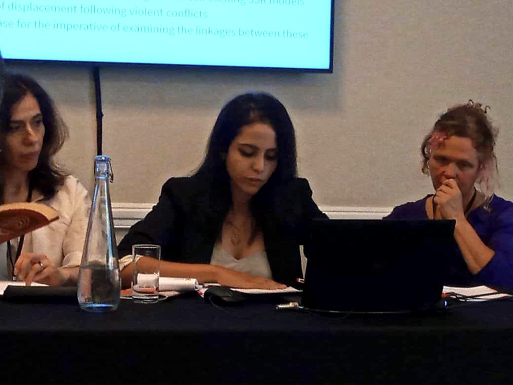 AzzamLeena's tweet photo. Had the pleasure of sitting on the expert panel “Internal Displacement, Law and Policy“ today to present research findings from the case of South Sudan on the impact of security sector reform interventions in perpetuating displacement in the post-conflict context.

#rliconf23 https://t.co/sRmKo1OyGs