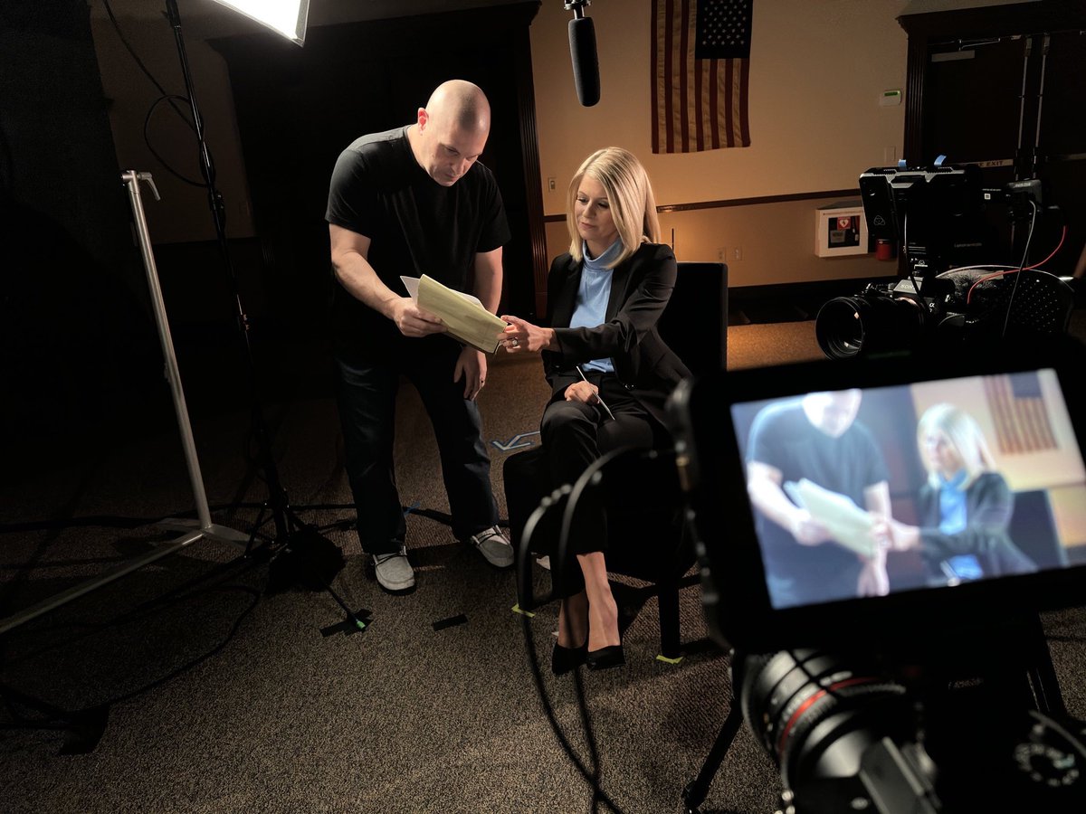 Alpha News on Twitter: "Another behind the scenes photo from filming