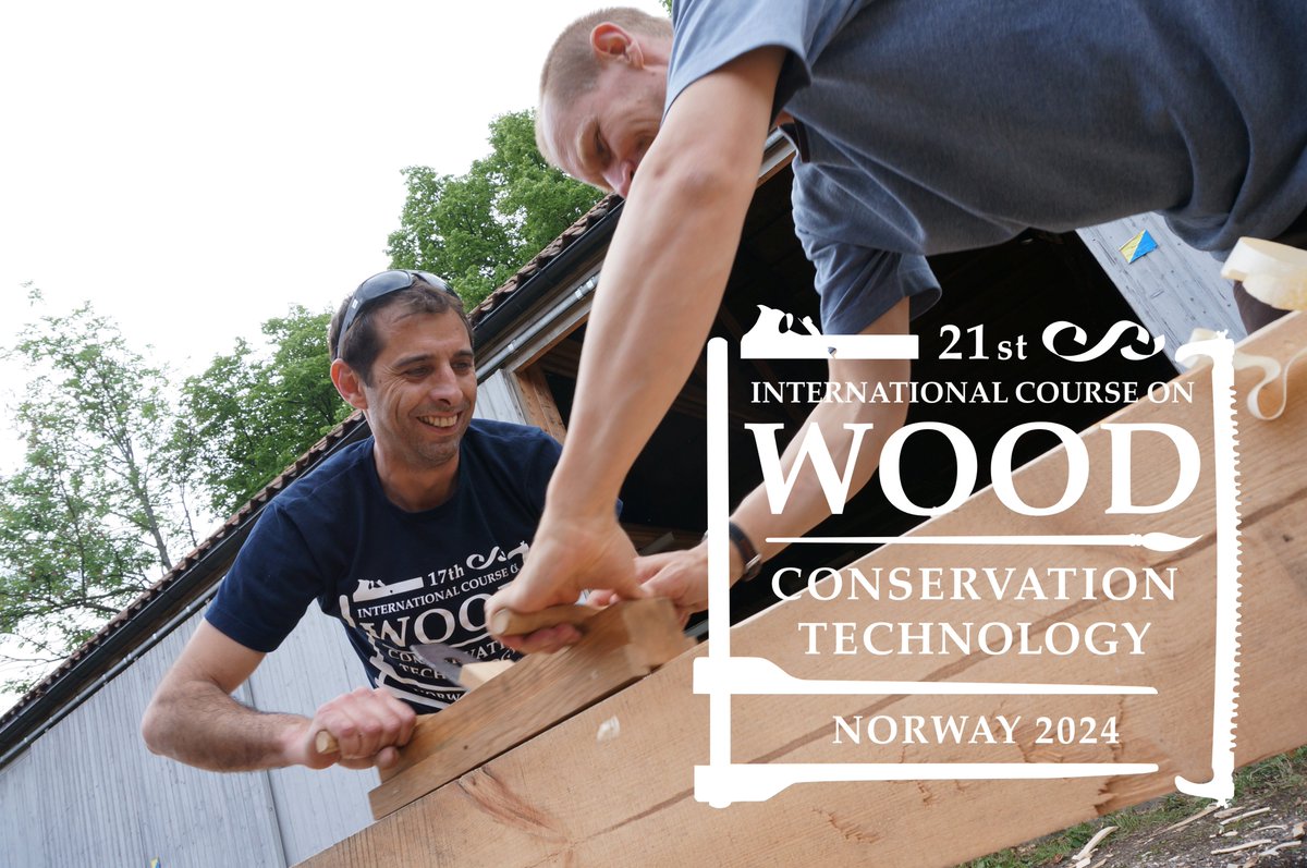 📢 Applications are now open for the 21st International Course on Wood Conservation Technology #ICWCT!
Organized by #ICCROM w/ @Riksantikvaren & @NTNU this course offers a unique opportunity to deepen your knowledge & skills in wood conservation. Apply now lnkd.in/dHWxWVZr