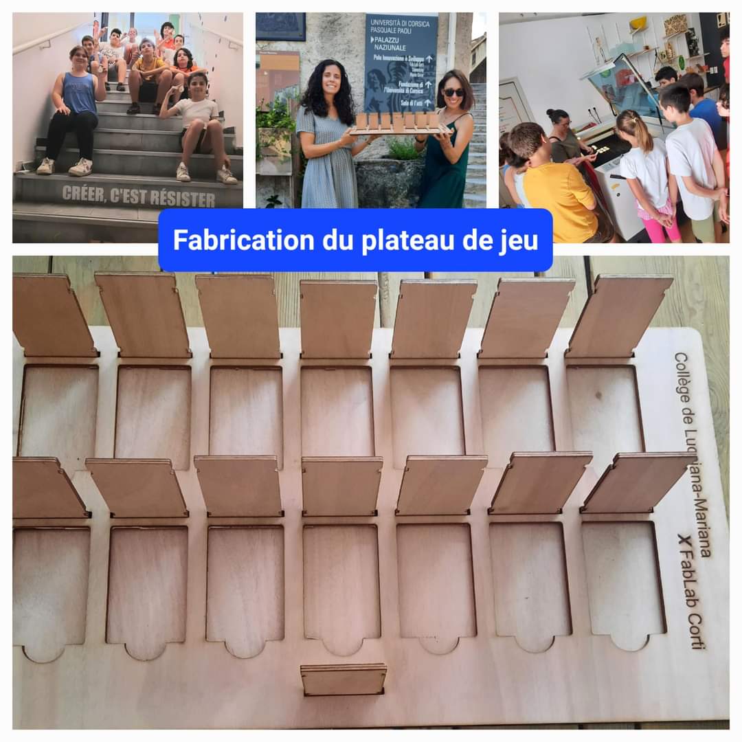 Collège de Lucciana-Mariana (@collegelucciana) on Twitter photo Concrétisation d'un projet avec le <a href="/fablab_corti/">Fab Lab Corti</a> formation aux machines et construction des supports de jeu pour jouer au 'Qui-est-ce ?' #ulis #NEFE Concrétisation d'un projet avec le <a href="/fablab_corti/">Fab Lab Corti</a> formation aux machines et construction des supports de jeu pour jouer au 'Qui-est-ce ?' #ulis #NEFE