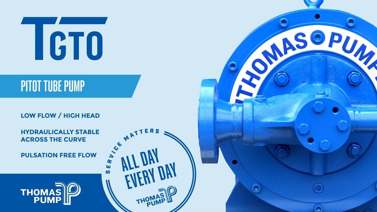 thomas_pump's tweet image. With over 20 years of manufacturing experience in countless applications, our professional team is ready to help you with all your high-pressure needs.

#thomaspump #tgto #highpressure #servicematters